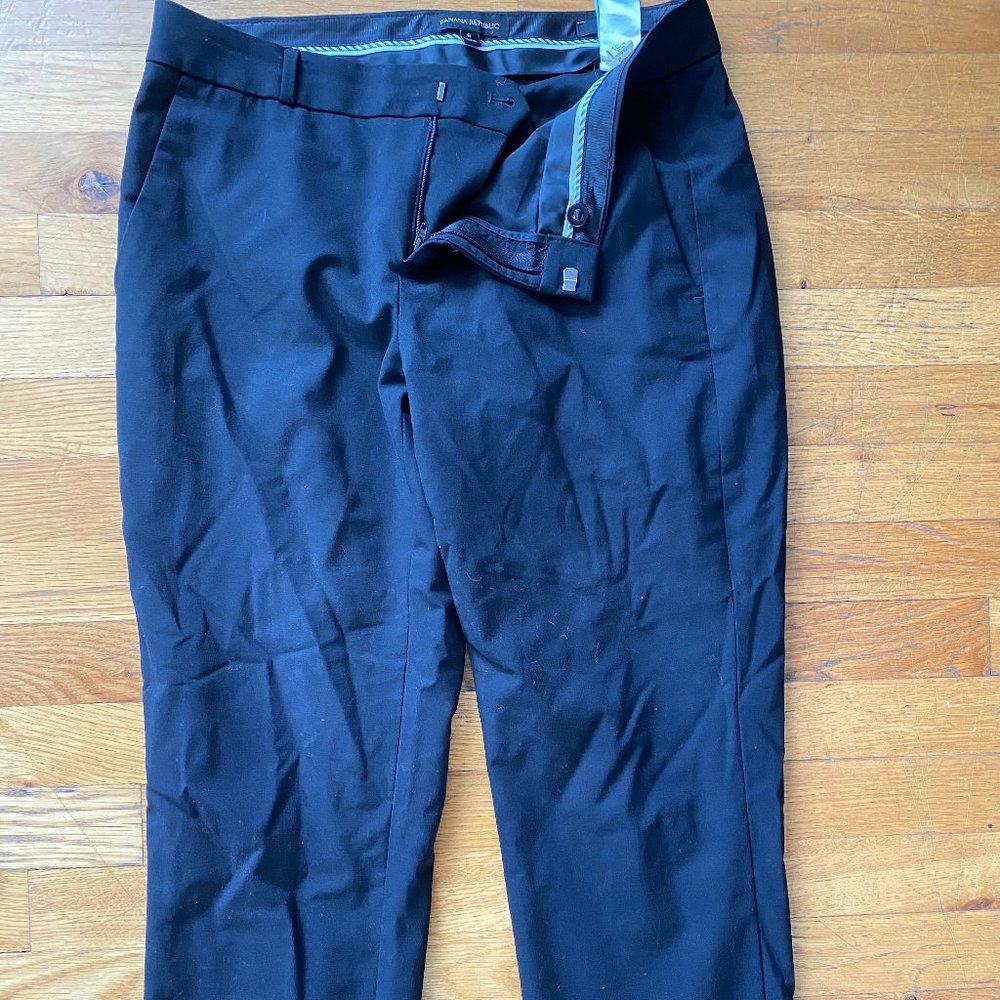 Banana Republic "Avery" Black Trousers